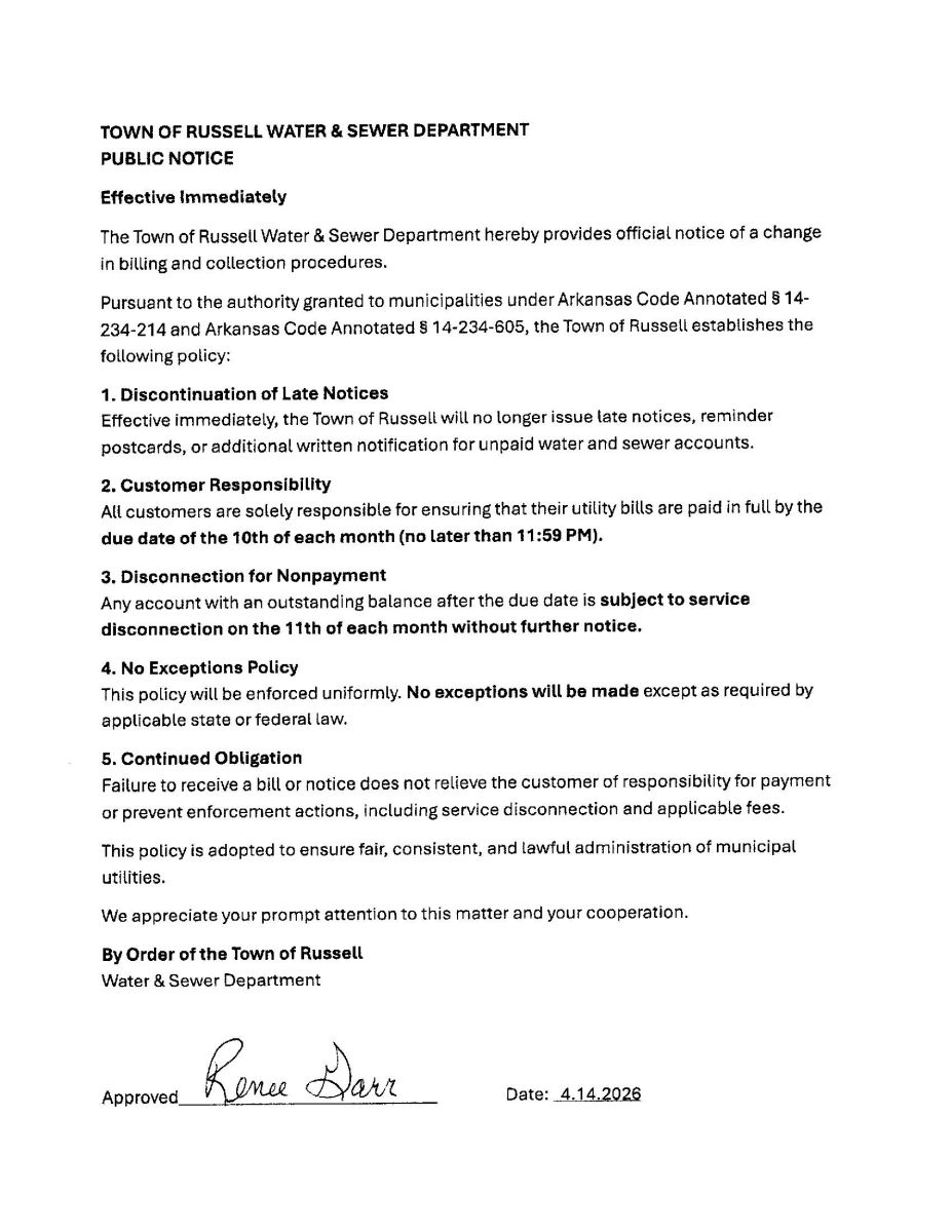 Late Bill Notice